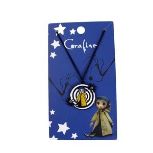 Coraline Doll Portal Swirl Pendant Necklace